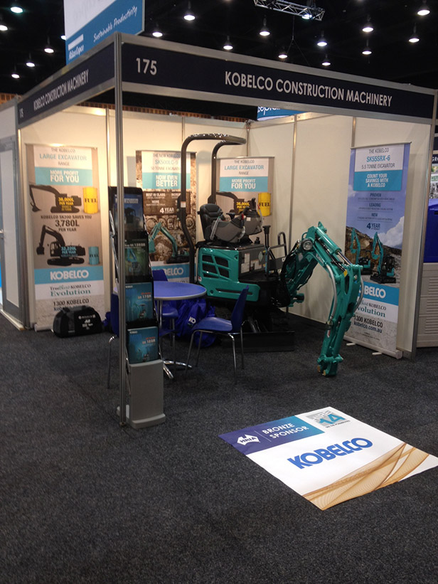 Image Kobelco At 2014 Hria Convention 3 - Kobelco Excavators