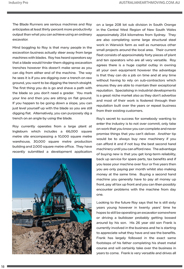 Image Mammone Developments Ecstatic With Their Kobelco Ed160 4 - Kobelco Excavators