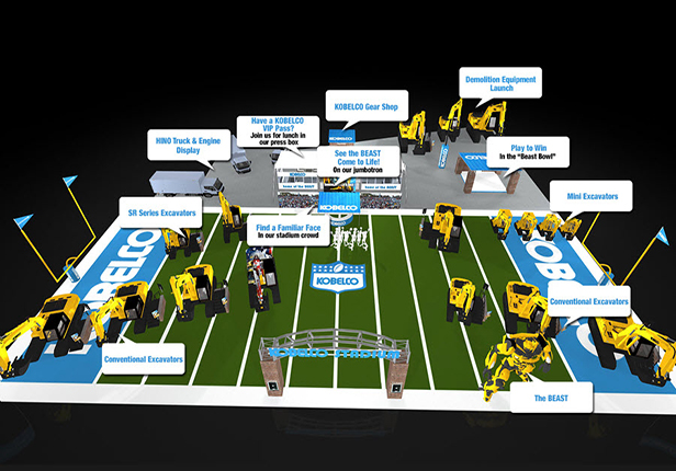 Image Kobelco Construction Machinery Usa At Conexpo 2014 2 - Kobelco Excavators