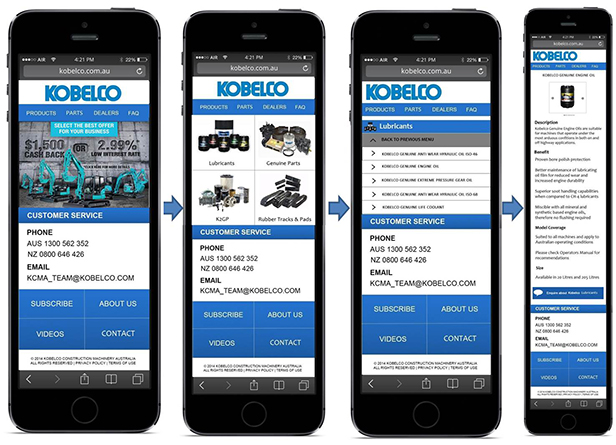 Image Kobelco Parts Products Launched On Website 2 - Kobelco Excavators