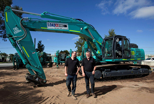 Image Loadex Hire Photo-Shoot 2 - Kobelco Excavators