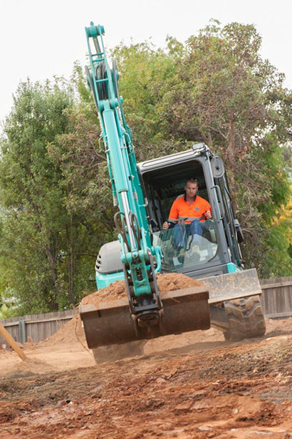 Image First Kobelco Sk55Srx-6 Put To Work 2 - Kobelco Excavators