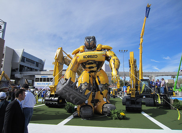 Image Kobelco Construction Machinery Usa At Conexpo 2014 5 - Kobelco Excavators