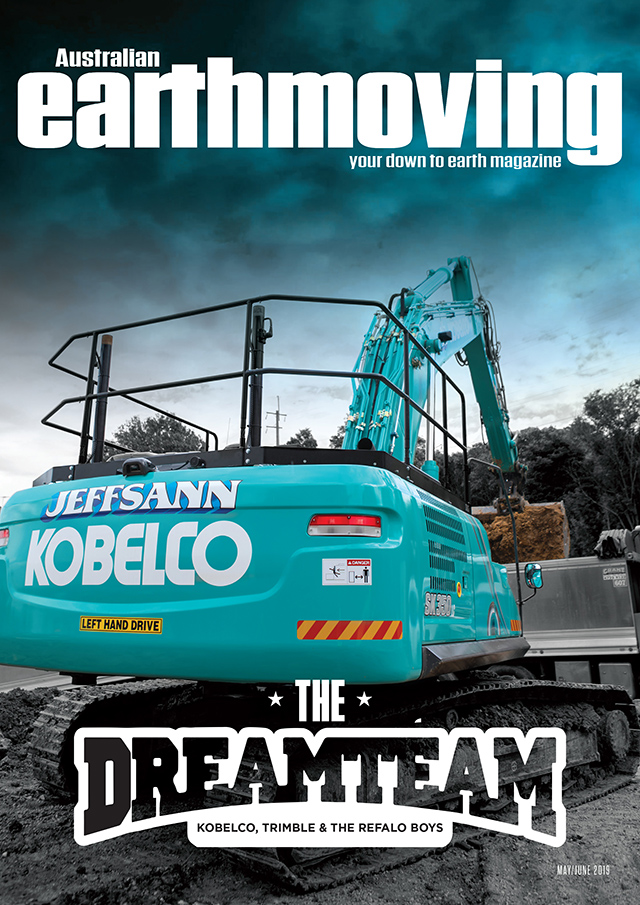 Image Kobelco On The Front Cover! 2 - Kobelco Excavators