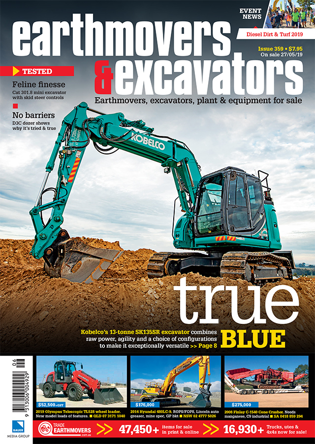 Image Kobelco On The Front Cover! 4 - Kobelco Excavators
