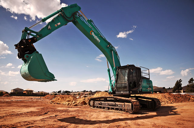 Image More Happy Snaps With First Customer To Purchase Sk210Lc-10 3 - Kobelco Excavators