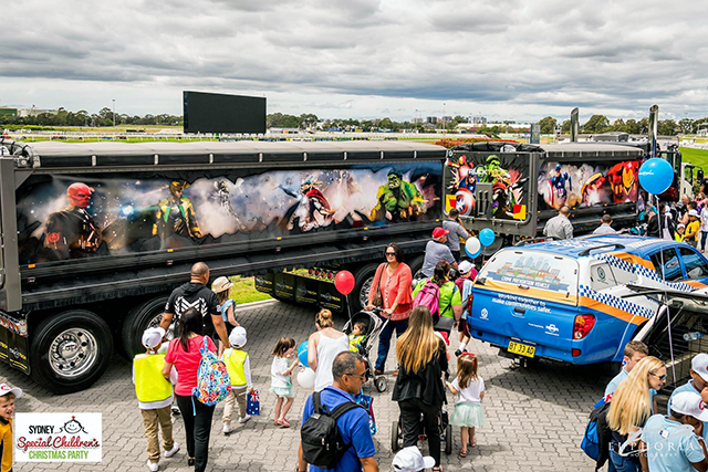 Kobelco Australia Proud Gold Sponsors Of Sydney Special Childrens Christmas Party 2 Image Kobelco Australia Proud Gold Sponsors Of Sydney Special Childrens Christmas Party 2 - Kobelco Excavators