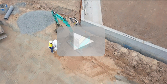 Image Kobelco Drone Footage Of The Sk55Srx-6 Mini 2 - Kobelco Excavators