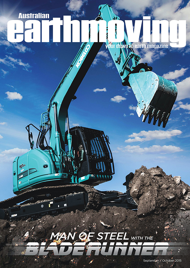 Image Kobelco Featured On Australian Earthmoving 1 - Kobelco Excavators