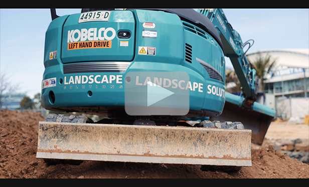 Image Landscape Solutions Kobelco Customer Video 1 - Kobelco Excavators