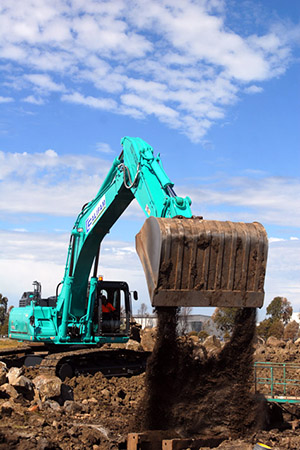 Image Califam Constructions Buys Kobelco Sk500Lc Excavator 7 - Kobelco Excavators