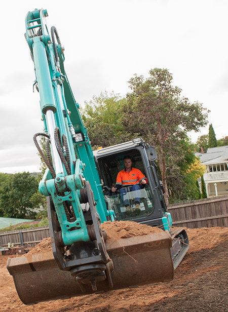 Image Photo-Shoot With Pro Dig Earthworks 3 - Kobelco Excavators