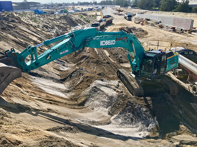 Kobelco at the forefront of technology 