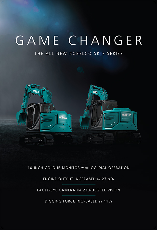 Kobelco launches new SR-7 Series Excavators