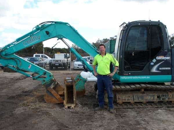 Image Small Excavator Part Of Big Success Plan 1 - Kobelco Excavators