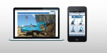 Image Kobelco Reveals New Website 1 - Kobelco Excavators