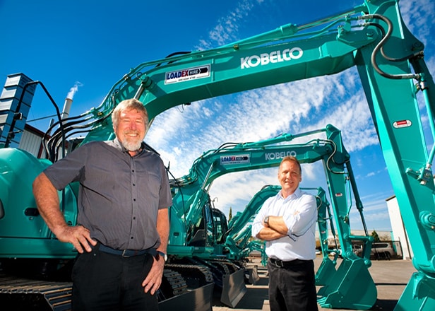 Image Kobelco And Loadex Hire Keeping Faith 1 - Kobelco Excavators