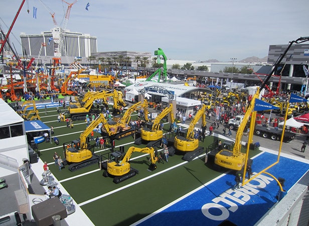 Image Kobelco Construction Machinery Usa At Conexpo 2014 1 - Kobelco Excavators