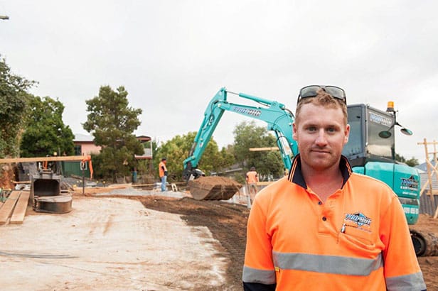 Image First Kobelco Sk55Srx-6 Put To Work 1 - Kobelco Excavators