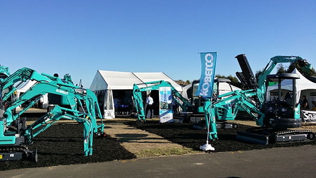 Image Kobelco To Exhibit Range At Civenex 2015 1 - Kobelco Excavators