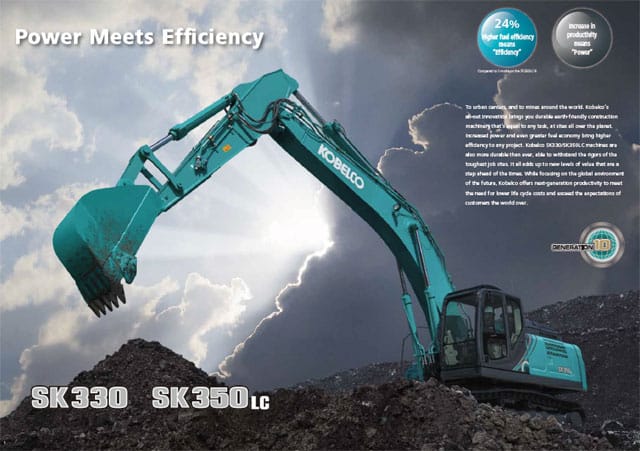 Image Kobelco Generation 10 Sk330-10 And Sk350Lc-10 1 - Kobelco Excavators