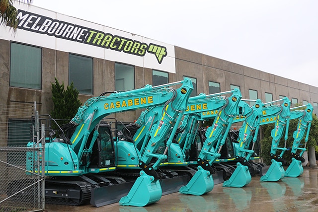 Image Casabene Group Supports Kobelco 1 - Kobelco Excavators