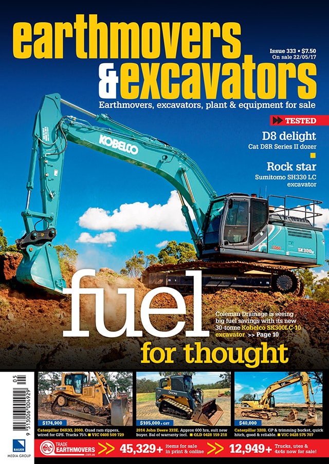 Image The Kobelco 30T On The Front Covers Of Three Publications! 1 - Kobelco Excavators