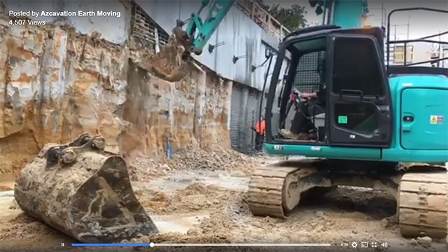 Image Quick Lapse Video By Azcavation Earth Moving 1 - Kobelco Excavators