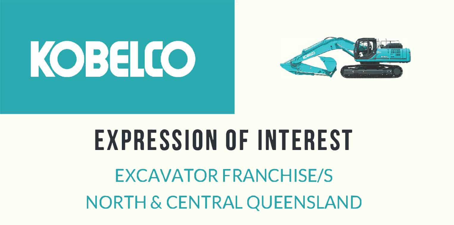 Image Eoi Excavator Franchise/S In North &Amp; Central Qld 1 - Kobelco Excavators