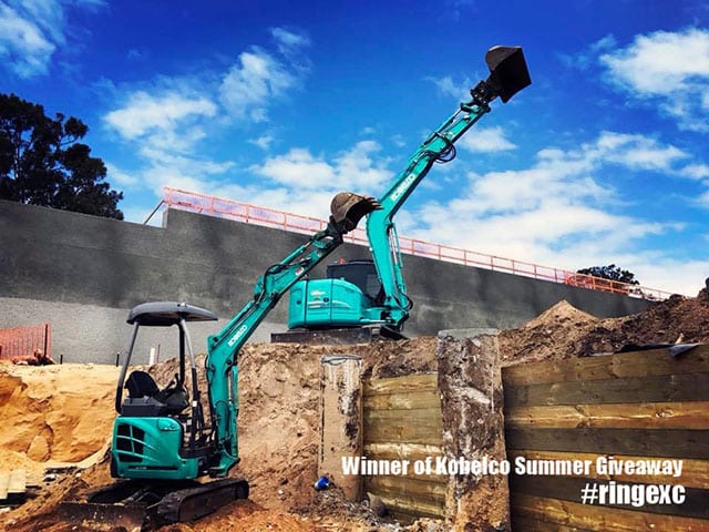 Image Winner Of The Kobelco Summer Vibes Comp 1 - Kobelco Excavators