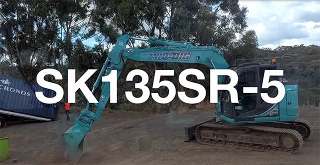 Image Pro-Dig Earthworks And Their New Sk135Sr-5 Tier 4 Final Excavator 1 - Kobelco Excavators