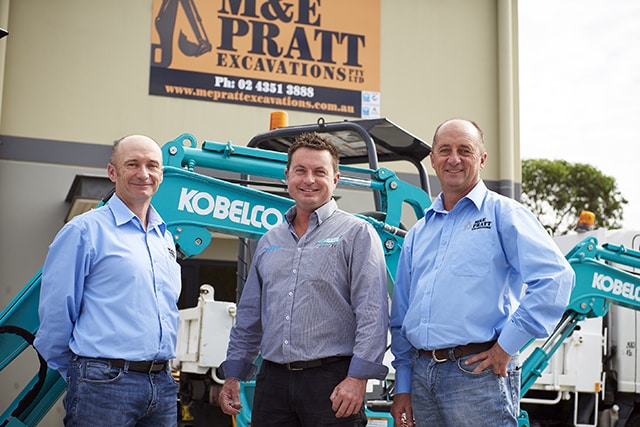 Image M&Amp;E Pratt Excavations 1 - Kobelco Excavators