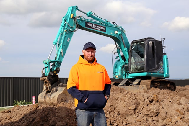 Image Reilly Excavations 1 - Kobelco Excavators