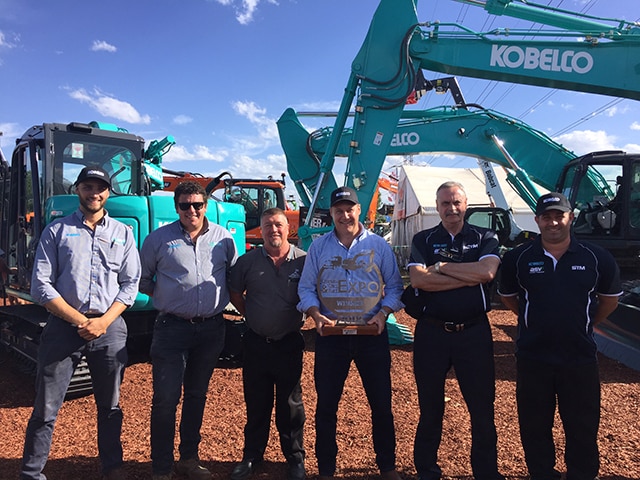 Image Kobelco At Diesel Dirt And Turf Expo 1 - Kobelco Excavators