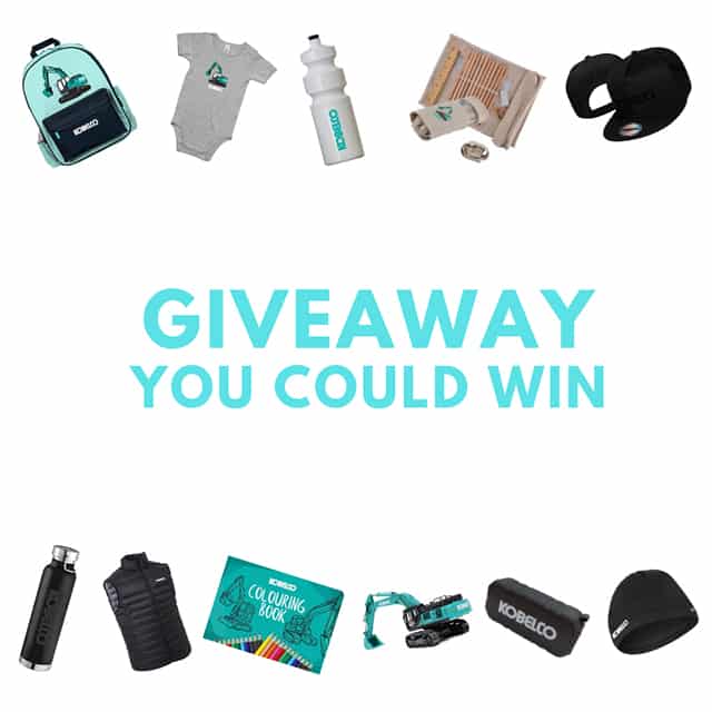 Image Kobelco Giveaway Time 1 - Kobelco Excavators
