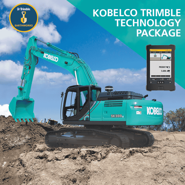 Image Kobelco Trimble Technology Package! 1 - Kobelco Excavators