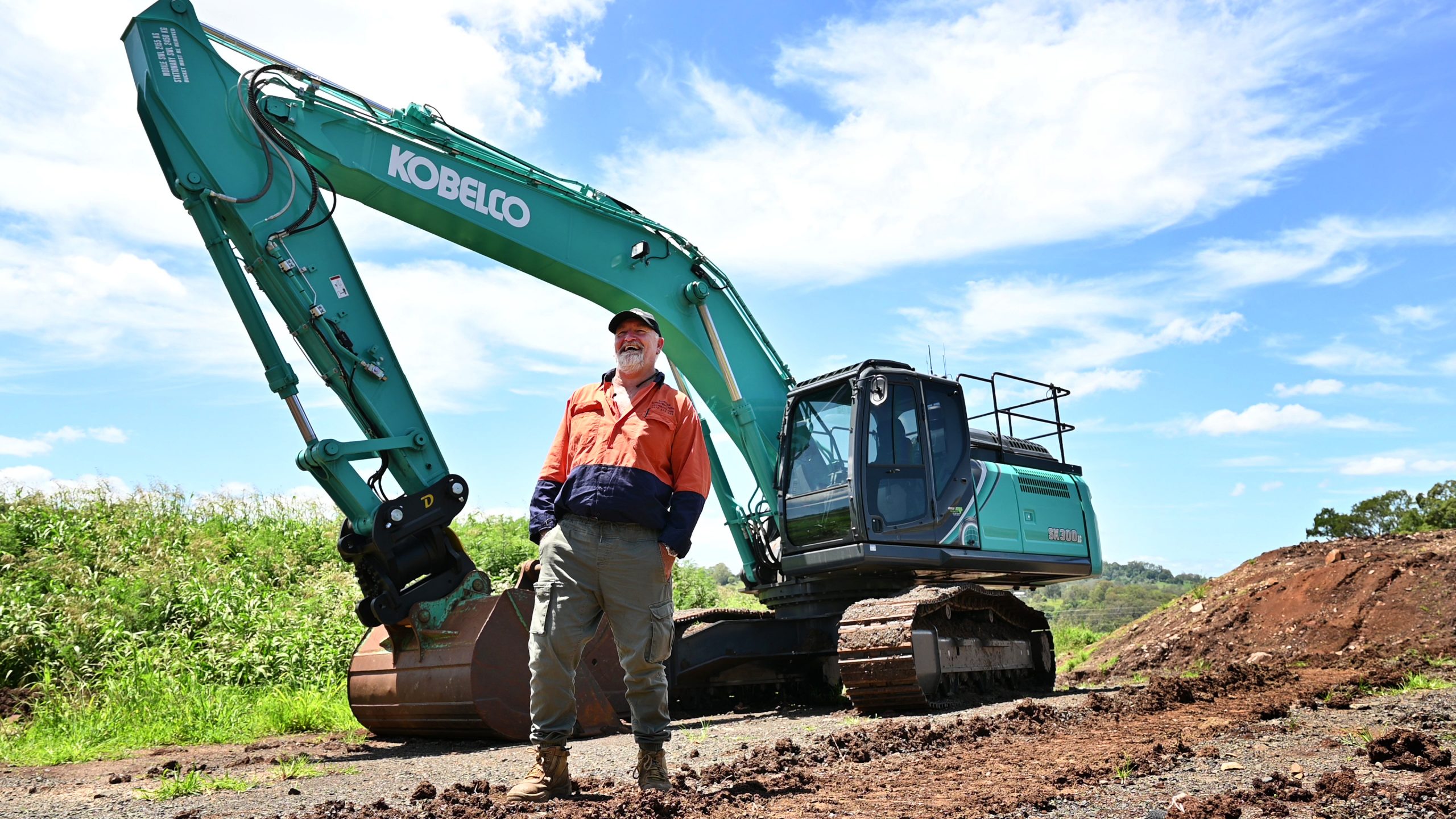 Image Border Constructions 1 - Kobelco Excavators