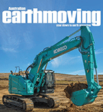 Australian Earthmoving Front Cover