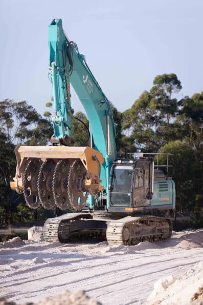 Kobelco customer Jones Quarries Group