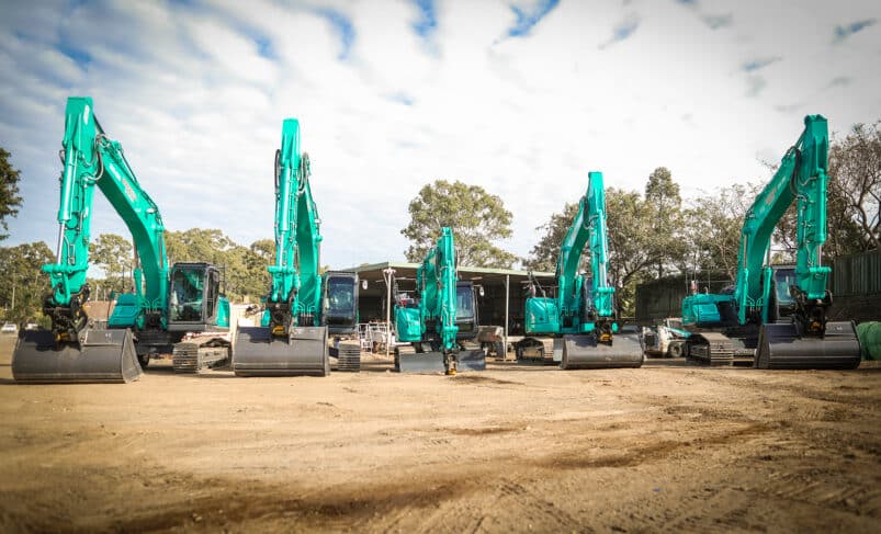 Kobelco customer Brancatella