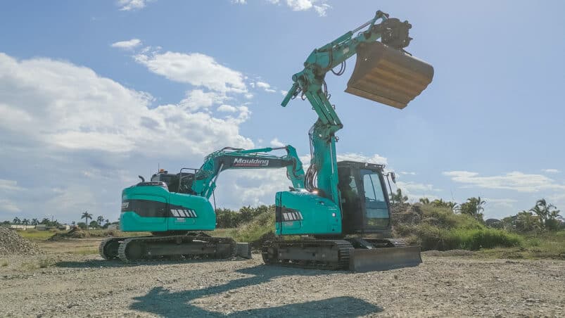 Kobelco customer Moulding Excavations