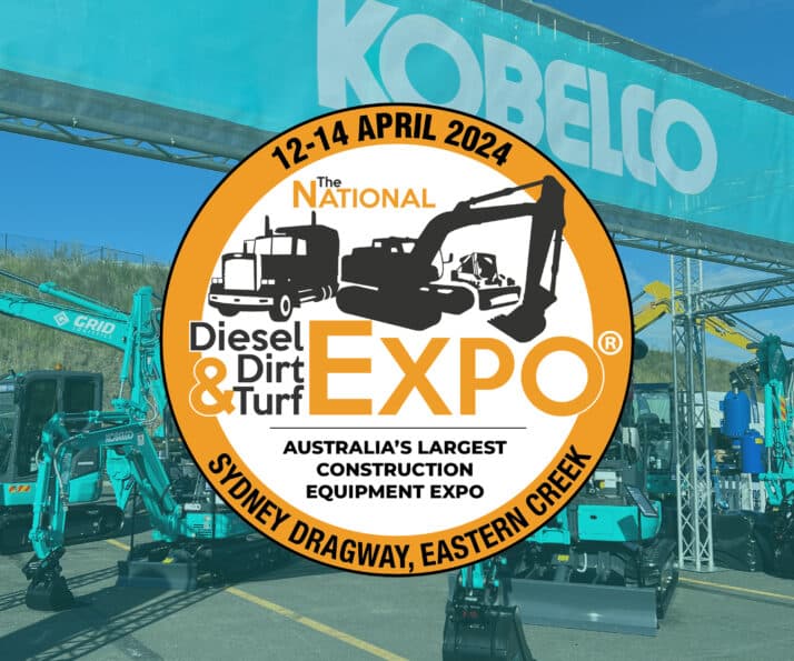 Kobelco exhibiting at DDT 2024